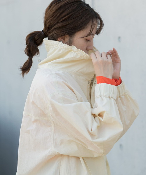 LAATO(ラート)の「ANORAK JACKET(ブルゾン・レディース・ブラック/オフホワイト・FREE)」の20枚目の写真