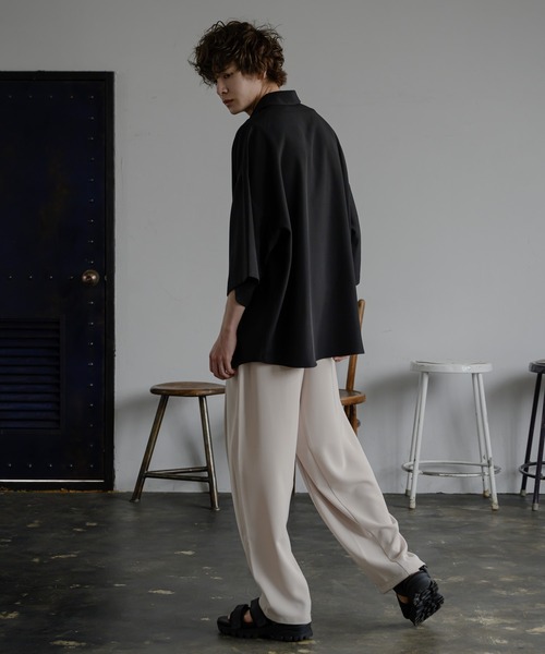 KUUUPY（クーピー）の「Basic Regular Collar Shirts - ベーシックレギュラーカラーシャツ（シャツ/ブラウス・メンズ・ライトグレー/ライトブルー/ブラック・SMALL/MEDIUM/LARGE）」の11枚目の写真