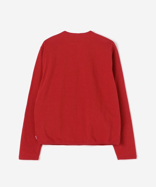 ORCIVAL(オーシバル)の「ORCIVAL | コットンスラブ天竺 クルーネックカーディガン WOMEN(カーディガン/ボレロ・レディース・レッド/ネイビー/ブラック・2/1)」の14枚目の写真