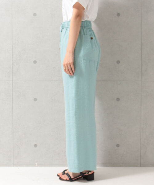 fredy emue（フレディエミュ）の「ツイルイージーパンツ（その他パンツ・レディース・サックスブルー/カーキ/ブラック・36/38）」の16枚目の写真