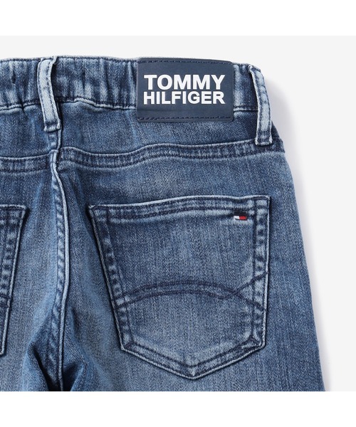 TOMMY HILFIGER（トミーヒルフィガー）の「ストレートジーンズ（デニムパンツ・キッズ・ブルー・90cm/110cm/100cm/120cm）」の5枚目の写真