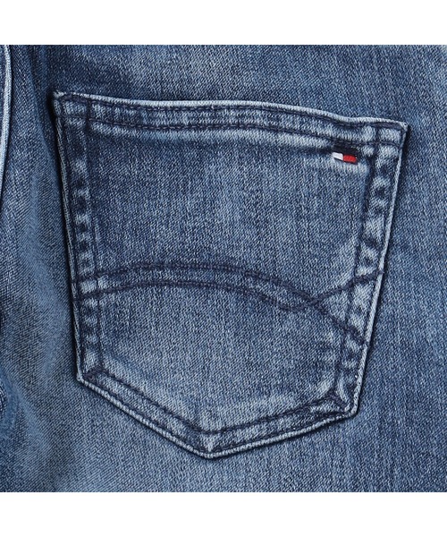 TOMMY HILFIGER（トミーヒルフィガー）の「ストレートジーンズ（デニムパンツ・キッズ・ブルー・90cm/110cm/100cm/120cm）」の9枚目の写真