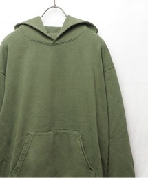 ★LOS ANGELES APPAREL★14オンス ガーメントダイ ヘビーフリース フーディー