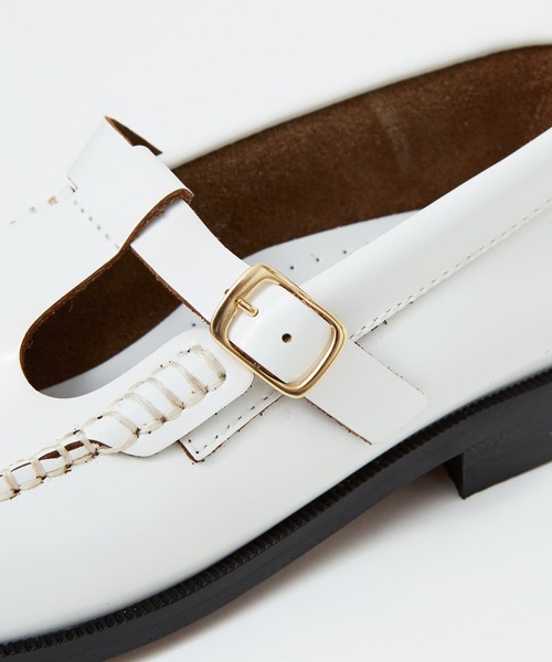 Rouge vif（ルージュヴィフ）の「【ARTESANOS】 Tストラップシューズ（ローファー・レディース・ホワイト・36/38/37）」の12枚目の写真