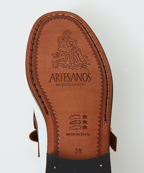 Rouge vif（ルージュヴィフ）の「【ARTESANOS】 Tストラップシューズ（ローファー・レディース・ホワイト・36/38/37）」の16枚目の写真