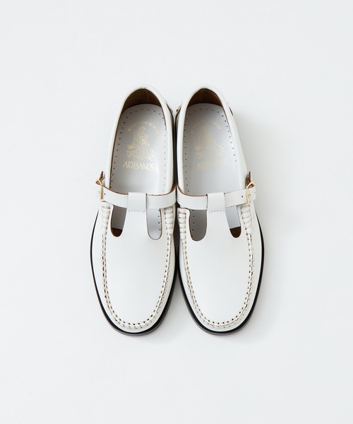 Rouge vif（ルージュヴィフ）の「【ARTESANOS】 Tストラップシューズ（ローファー・レディース・ホワイト・36/38/37）」の17枚目の写真