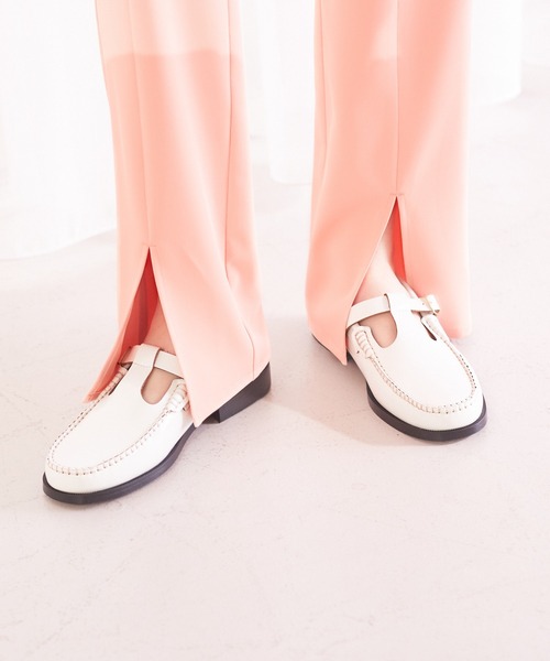 Rouge vif（ルージュヴィフ）の「【ARTESANOS】 Tストラップシューズ（ローファー・レディース・ホワイト・36/38/37）」の18枚目の写真