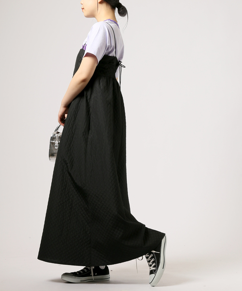 JOINT WORKS（ジョイントワークス）の「J-キルトジャカードキャミドレス（ワンピース・レディース・ブラック・FREE）」の6枚目の写真