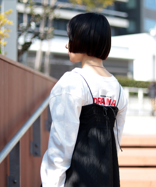 JOINT WORKS（ジョイントワークス）の「J-キルトジャカードキャミドレス（ワンピース・レディース・ブラック・FREE）」の10枚目の写真