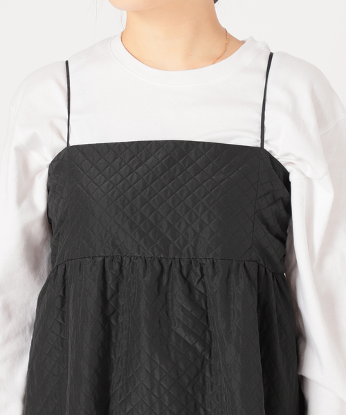 JOINT WORKS（ジョイントワークス）の「J-キルトジャカードキャミドレス（ワンピース・レディース・ブラック・FREE）」の18枚目の写真