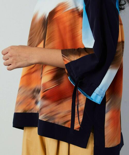 FRAPBOIS（フラボア）の「ミスティー ブラウス（シャツ/ブラウス・レディース・オレンジ系その他/ブラック系その他・1）」の9枚目の写真