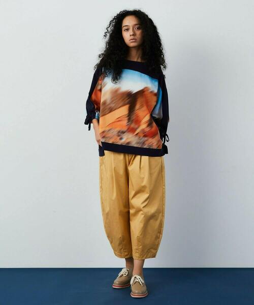 FRAPBOIS（フラボア）の「ミスティー ブラウス（シャツ/ブラウス・レディース・オレンジ系その他/ブラック系その他・1）」の14枚目の写真