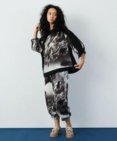 FRAPBOIS（フラボア）の「ミスティー ブラウス（シャツ/ブラウス・レディース・オレンジ系その他/ブラック系その他・1）」の22枚目の写真