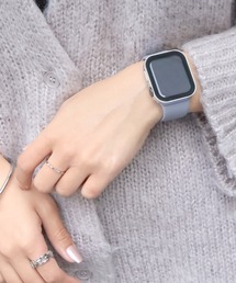 Apple Watch Band / アップルウォッチ バンド くすみカラーシリコン / Urban Coral