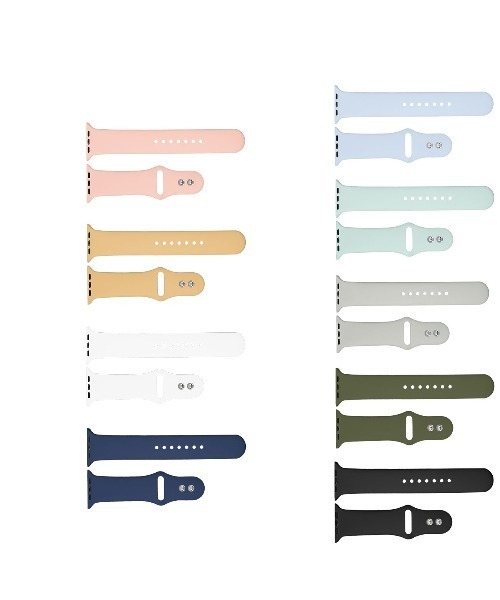 Urban Coral(アーバンコーラル)の「Apple Watch Band / アップルウォッチ バンド くすみカラーシリコン / Urban Coral(デジタル腕時計・レディース・桜/モカ/グレー系その他/グリーン系その他/ブルー系その他/パープル系その他/カーキ/グレー/ホワイト/ブラック/ベージュ系その他2/ベージュ系その他3/ブルー系その他2/ブルー系その他3/ローズ系・40mm/44mm)」の16枚目の写真