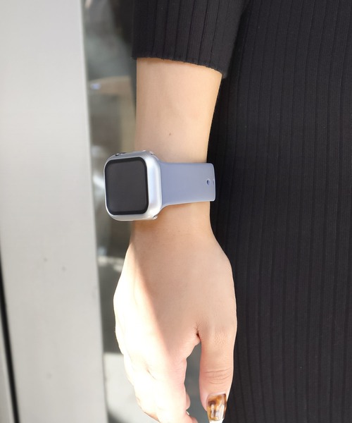 Urban Coral(アーバンコーラル)の「Apple Watch Band / アップルウォッチ バンド くすみカラーシリコン / Urban Coral(デジタル腕時計・レディース・桜/モカ/グレー系その他/グリーン系その他/ブルー系その他/パープル系その他/カーキ/グレー/ホワイト/ブラック/ベージュ系その他2/ベージュ系その他3/ブルー系その他2/ブルー系その他3/ローズ系・40mm/44mm)」の22枚目の写真