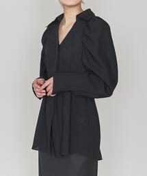 ASTRAET（アストラット）の「別注＜MUKASA for ASTRAET＞バックオープン ボリュームスリーブブラウス（シャツ/ブラウス）」