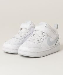 NIKE | NIKE ナイキ 12-16COURT BOROUGH LOW 2 (TDV) コート バーロウ LOW 2 TDV KBQ5453 118WHITE/AURA(スニーカー)