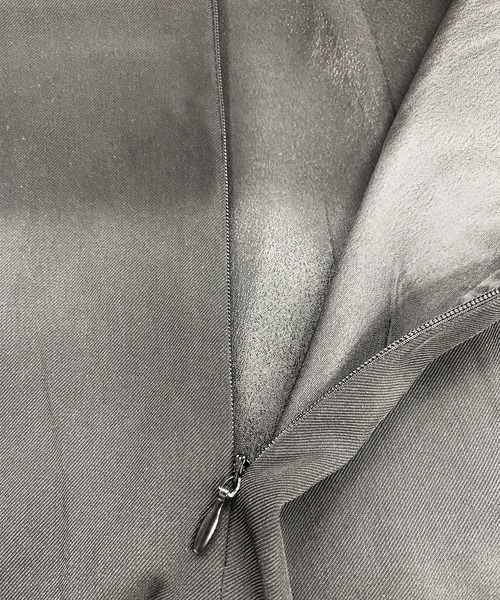 .KOM（ドットコム）の「『.kom/ドットケーオーエム』レースアップスリット ロングスカート（スカート・レディース・ブラック・S/M/L）」の14枚目の写真