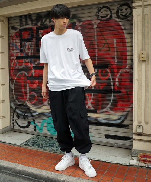 THRASHER（スラッシャー）の「【直営店別注アイテム】Handshake S/S T-SHIRTS/スラッシャー半袖Tシャツ（Tシャツ/カットソー・メンズ・ホワイト/アッシュグレー/ブラック・MEDIUM/LARGE/X-LARGE）」の11枚目の写真
