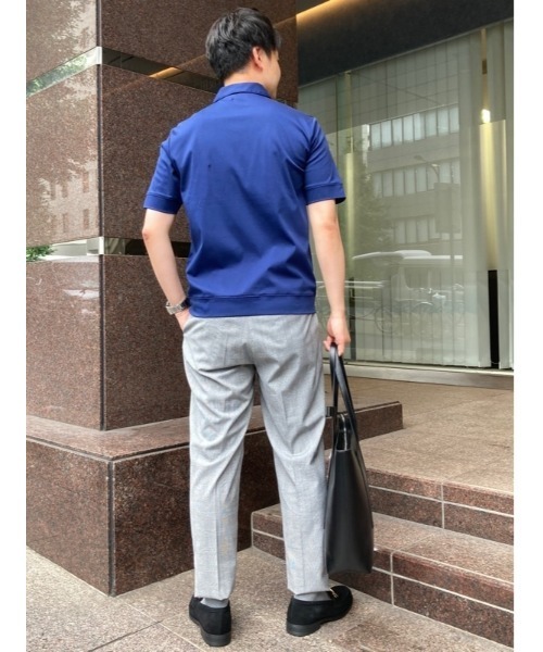 ヒューベント　ブラウン ポロシャツ trim_ofkss_item6f1570c88cca11e