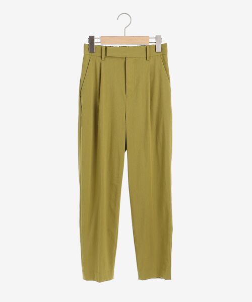 le.coeur blanc（ルクールブラン）の「アサレチックテーパードパンツ（スラックス・レディース・ライトグレー/ネイビー/ブラック/オリーブ・38/36/34/40）」の20枚目の写真