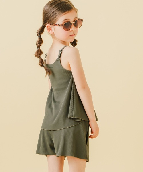 Ocean Pacific(オーシャンパシフィック)の「【Ocean Pacific】別注ガールズスイムウェア(KIDS)(水着・キッズ・カーキ/ブラウン・110cm/100cm/120cm/130cm/140cm)」の7枚目の写真