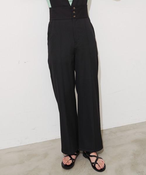 Aunt Marie's(アントマリーズ)の「クロスフラットサンダル(サンダル・レディース・ホワイト/ブラック・S/M/L)」の11枚目の写真