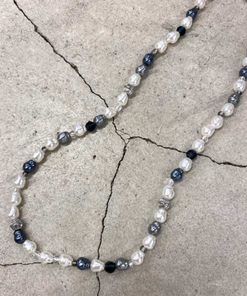 WEGO（ウィゴー）の「WEGO/カラーパールネックレス（ネックレス・メンズ・その他3/その他4/その他1/その他2・FREE）」の3枚目の写真