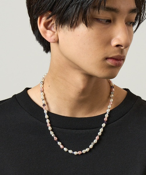 WEGO（ウィゴー）の「WEGO/カラーパールネックレス（ネックレス・メンズ・その他3/その他4/その他1/その他2・FREE）」の21枚目の写真