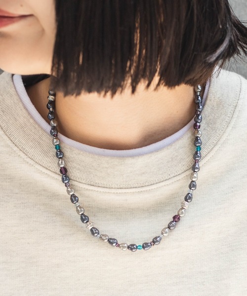 WEGO（ウィゴー）の「WEGO/カラーパールネックレス（ネックレス・メンズ・その他3/その他4/その他1/その他2・FREE）」の22枚目の写真