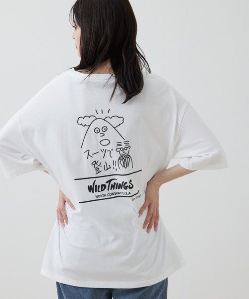 JUNRED（ジュンレッド）の「KEN KAGAMI×WILD THINGS コラボTシャツ（Tシャツ/カットソー・メンズ・ブラック系その他/ホワイト系その他2/ホワイト系その他/ブラック/ホワイト/ブラック系その他2・L/M）」の12枚目の写真