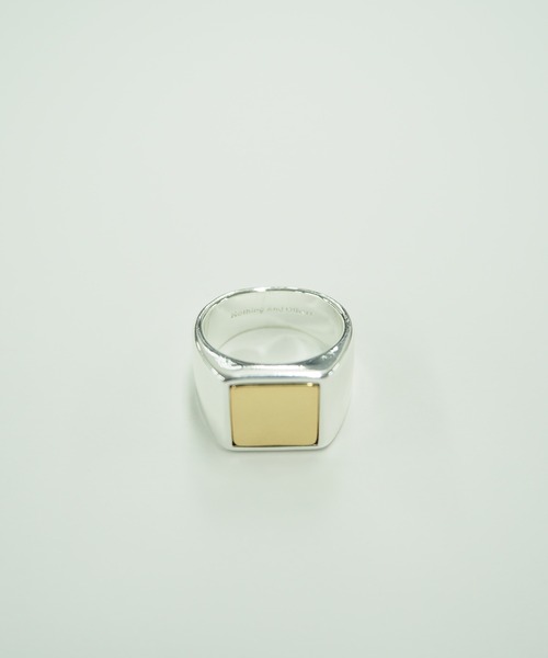 Nothing And Others(ナッシングアンドアザーズ)の「「Nothing And Others/ナッシングアンドアザーズ」Square Ring(リング・レディース・ゴールド/マルチ・FREE)」の18枚目の写真