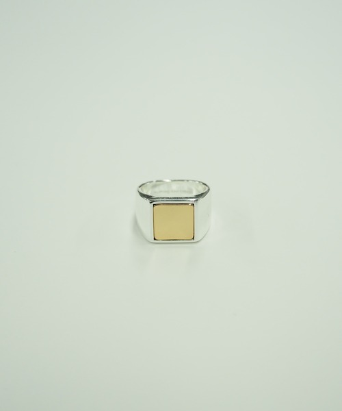 Nothing And Others(ナッシングアンドアザーズ)の「「Nothing And Others/ナッシングアンドアザーズ」Square Ring(リング・レディース・ゴールド/マルチ・FREE)」の14枚目の写真