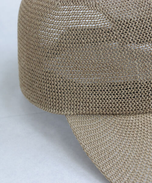 fredy repit(フレディレピ)の「ペーパーサーモキャップ(キャップ・レディース・ブラック/ブラウン・FREE)」の11枚目の写真