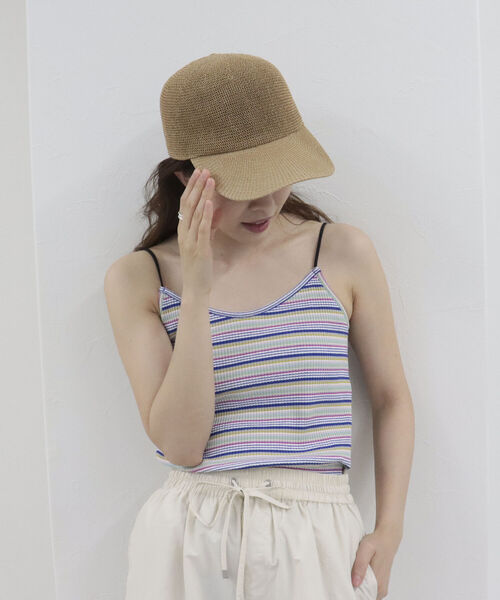 fredy repit(フレディレピ)の「ペーパーサーモキャップ(キャップ・レディース・ブラック/ブラウン・FREE)」の17枚目の写真