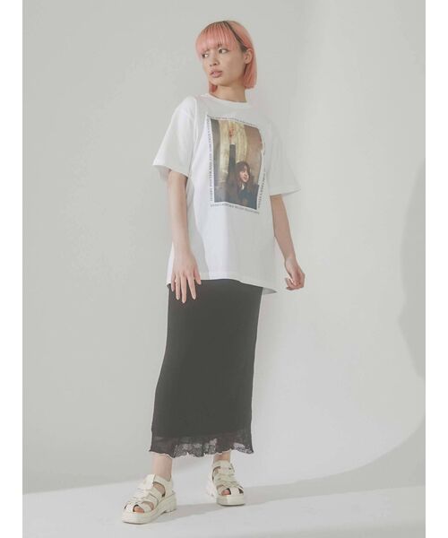 merry jenny（メリージェニー）の「ハーマイオニーTee（Tシャツ/カットソー・レディース・ブラック/オフホワイト・FREE）」の17枚目の写真
