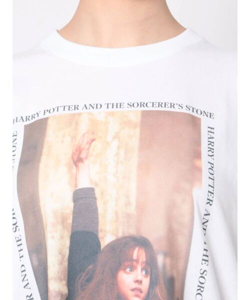 merry jenny（メリージェニー）の「ハーマイオニーTee（Tシャツ/カットソー・レディース・ブラック/オフホワイト・FREE）」の8枚目の写真