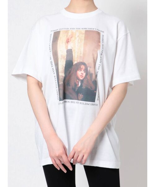 merry jenny（メリージェニー）の「ハーマイオニーTee（Tシャツ/カットソー・レディース・ブラック/オフホワイト・FREE）」の14枚目の写真