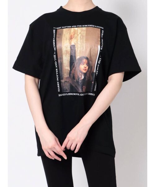 merry jenny（メリージェニー）の「ハーマイオニーTee（Tシャツ/カットソー・レディース・ブラック/オフホワイト・FREE）」の15枚目の写真