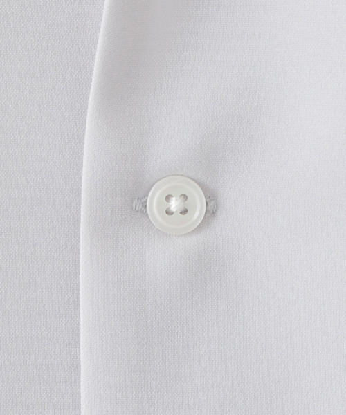 B.C STOCK（ベーセーストック）の「FIL DESSIN STAND 半袖シャツ（シャツ/ブラウス・メンズ・ホワイト/ネイビー/スミクロ・MEDIUM/LARGE/SMALL）」の14枚目の写真