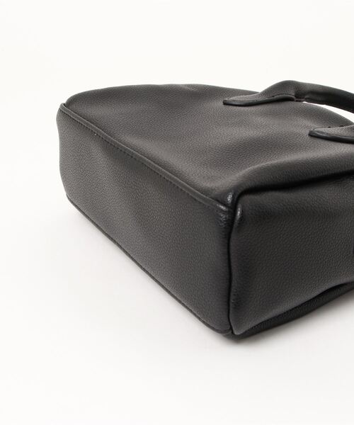 【極美品】ディーゼル Dロゴ 2way ミニボストンバッグ 黒 レザー 肩掛け Man ブラック トッズ Di バッグ レザー クロスボディ バッグ