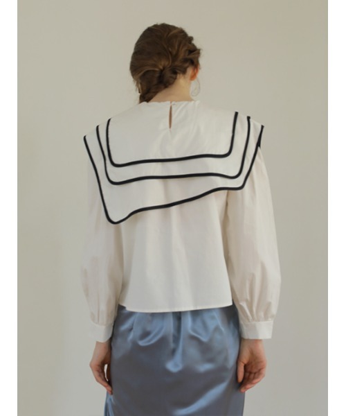 AMAIL（アマイル）の「Random mode shirt（シャツ/ブラウス・レディース・ホワイト・FREE）」の4枚目の写真