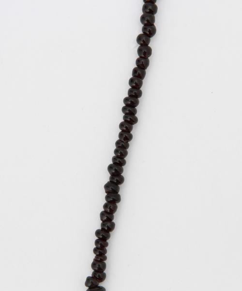 B:MING by BEAMS(ビーミングバイビームス)の「●【OCEANS12月号掲載】GAIJIN MADE / ストーンタッセルネックレス(ネックレス・メンズ・ホワイト/ブラック/レッド/ネイビー・ONE SIZE)」の16枚目の写真