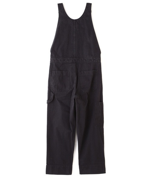 MHL.（エムエイチエル）の「FADED COTTON TWILL（サロペット/オーバーオール・レディース・インディゴブルー・1/2）」の5枚目の写真