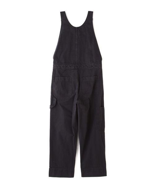 MHL.（エムエイチエル）の「FADED COTTON TWILL（サロペット/オーバーオール・レディース・インディゴブルー・1/2）」の10枚目の写真