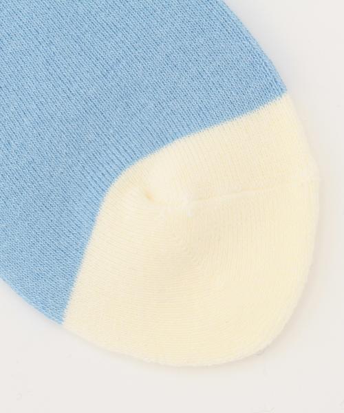 BEAMS T(ビームスティー)の「●SON OF THE CHEESE / プール ソックス(ソックス/靴下・メンズ・ネイビー/サックスブルー・ONE SIZE)」の9枚目の写真