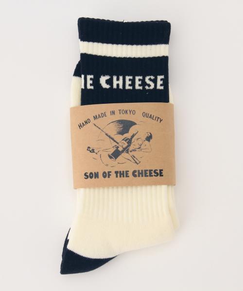 BEAMS T(ビームスティー)の「●SON OF THE CHEESE / プール ソックス(ソックス/靴下・メンズ・ネイビー/サックスブルー・ONE SIZE)」の4枚目の写真