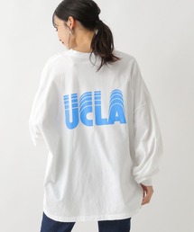 別注アイテム／カレッジイニシャルロゴロンTシャツ_長袖