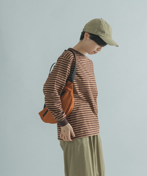 FORK&SPOON(フォークアンドスプーン)の「FORK&SPOON ボーダーロングスリーブTシャツ(Tシャツ/カットソー・レディース・ブラック系その他/ブラウン系その他/グリーン系その他/ピンク系その他・1/2)」の5枚目の写真